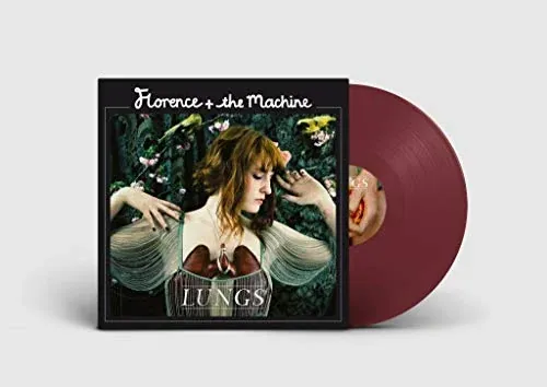 Florence & Machine "Lungs" Red Vinyl LP + MP3 Album
