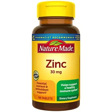 2-Pack 100-Count 30mg Nature Made Zinc Tablets