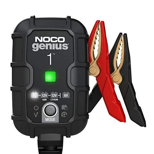 Noco Genius1 1A Fully-Automatic Smart Charger