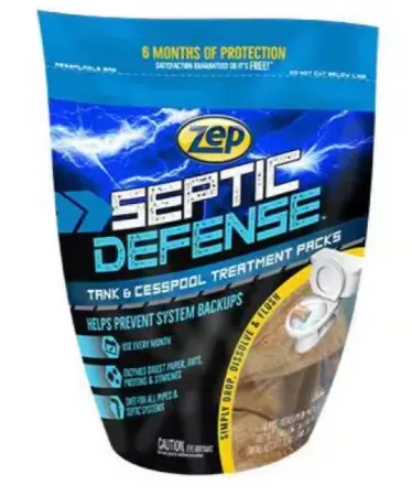 6-Months Zep Septic Defense System Treatment Dissolvable Packs
