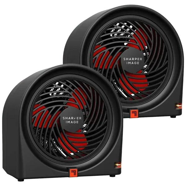 2-Pack Sharper Image by Vornado RADIUS 5H Personal Heater