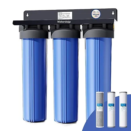 Waterdrop WHF3T-FG 3-Stage Whole House Water Filter System