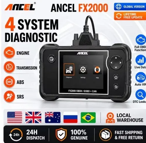 ANCEL FX2000 OBD2 Automotive Scanner Diagnostic Tool