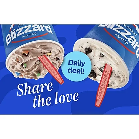 Dairy Queen Daily Offer: Blizzard Treat (Various)