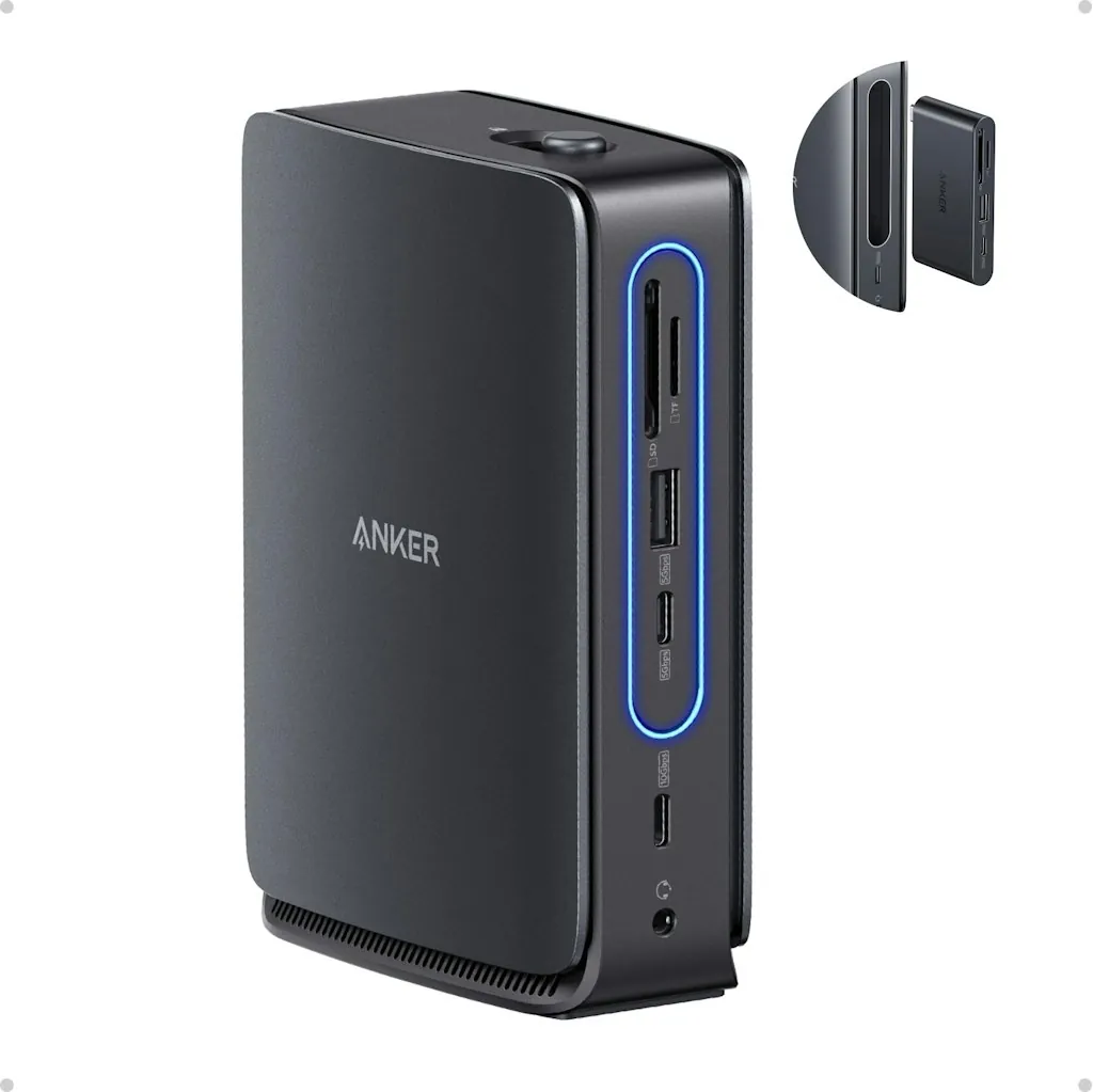 Anker Nano 13-in-1 Laptop Docking Station w/ Detachable 6-in-1 USB-C Hub