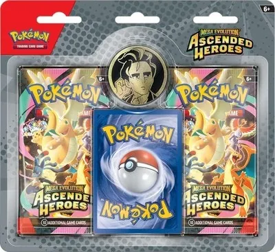 Pokémon Mega Evolution Ascended Heroes 2-Pack Blister