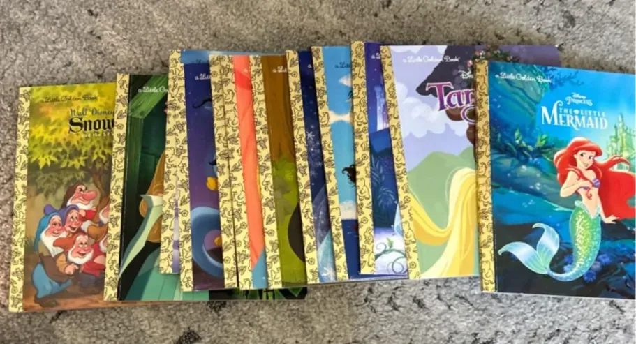 Little Golden Books Disney Ultimate Princess Boxed Set