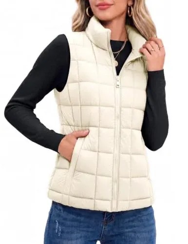 Zeagoo Lightweight Quilted Puffer Vests