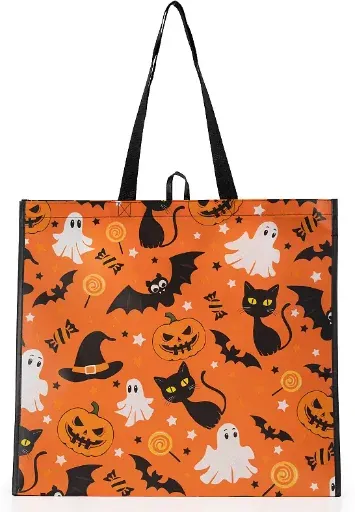 KOHLS Halloween Icons Large Reusable Tote Bag
