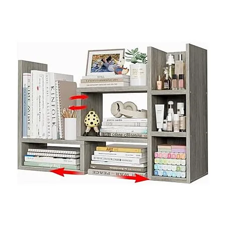 NUTIKAS Adjustable Desk Shelves Desktop Organizer Shelf (3 Colors)
