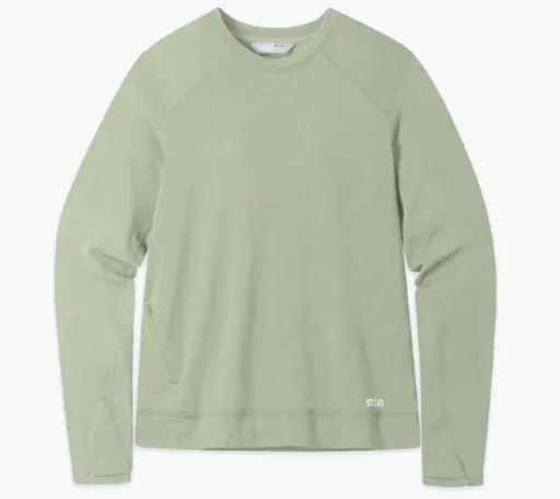 Stio Women's Trax Power Grid Crew Pullover