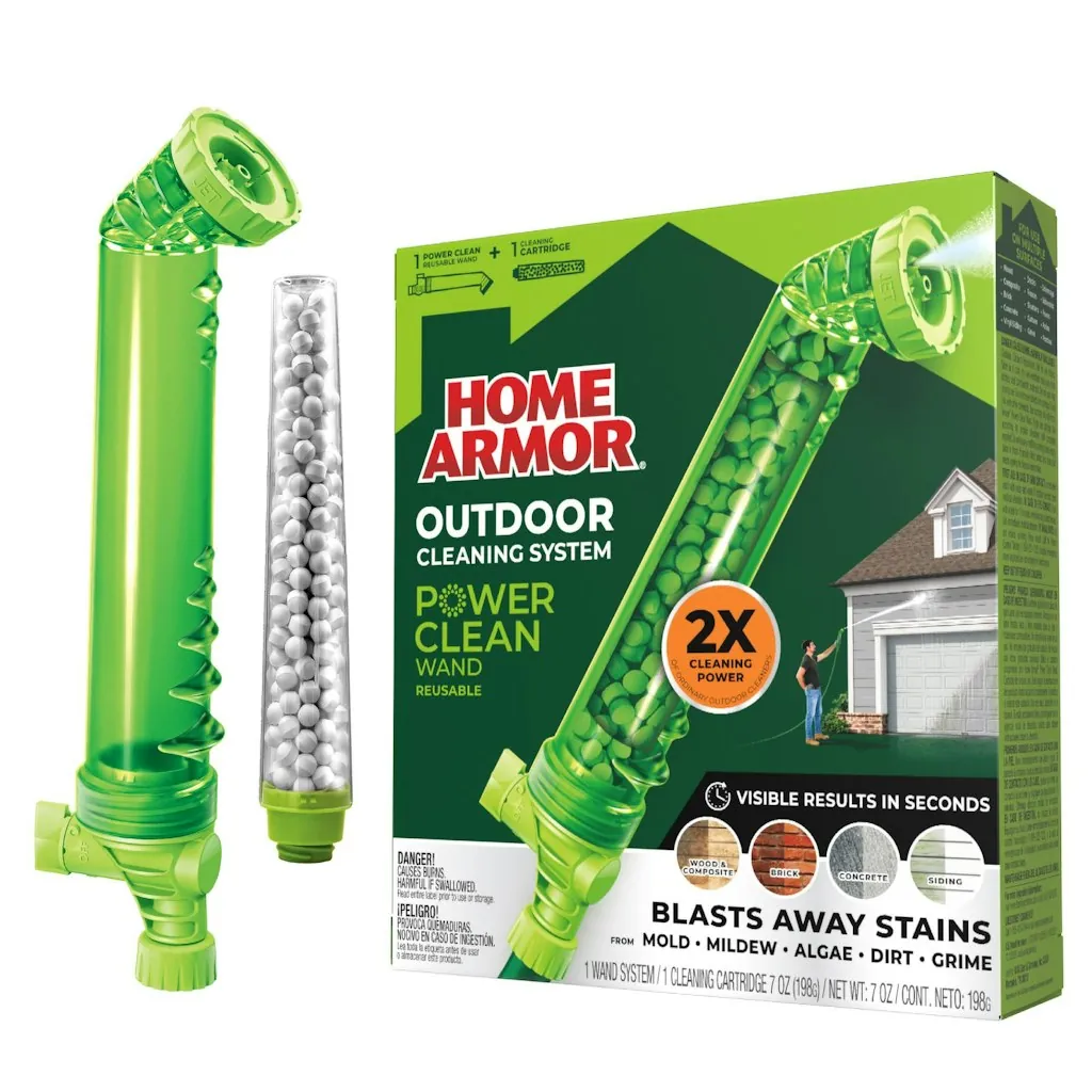 Home Armor Power Clean Wand Outdoor Cleaning System
