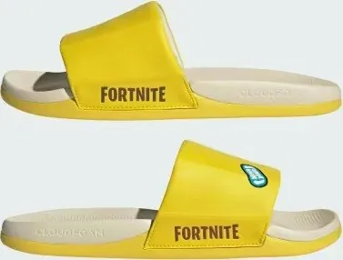 adidas Men's Adilette Comfort 2.0 Fortnite Slides