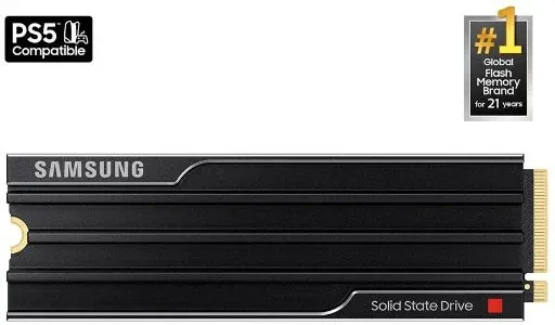 Samsung 9100 PRO 4TB PCIe Gen 5 x4 NVMe M.2 Internal SSD with Heatsink