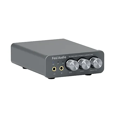 Fosi Audio K5 Pro Mini Gaming DAC Headphone Amplifier