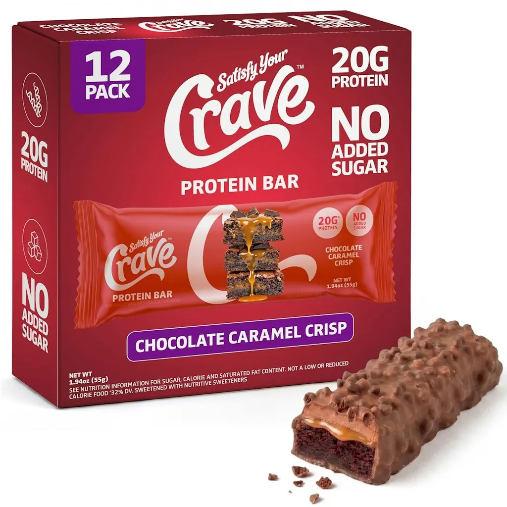 Satisfy Your Crave Protein Bar 12-Piece Pack