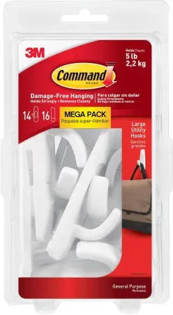 14-Count Command 5lb Large Utility Hooks