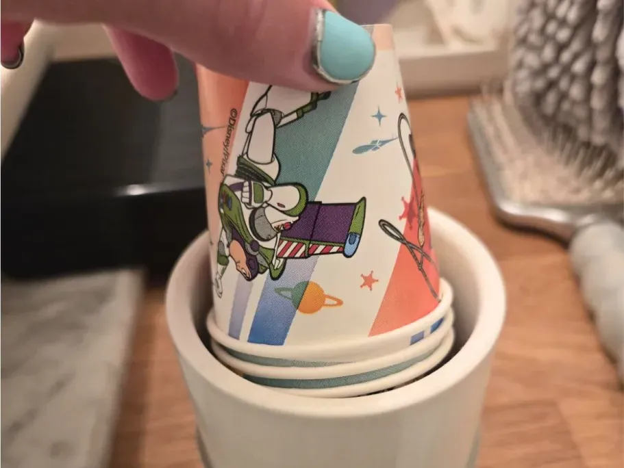 Glad Kids Toy Story Mini Paper Cups 3oz 24-Count