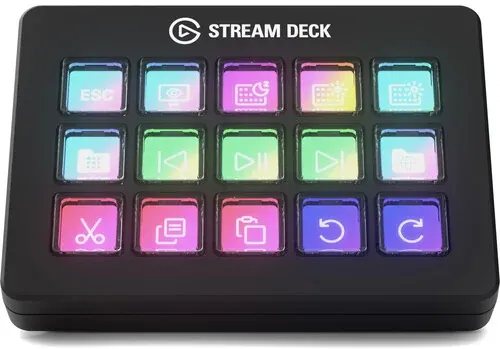 Elgato Stream Deck MK.2 15-Key Scissor Keys LCD Stream Controller