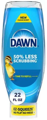 Dawn Ultra EZ-Squeeze Dish Soap Liquid, Original, 22.0 fl oz