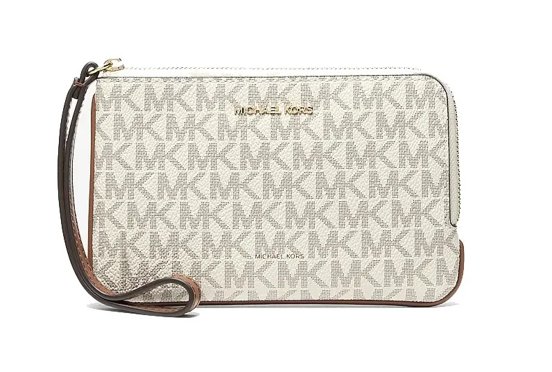 Michael Kors Jet Set Travel Small Signature Logo Wristlet