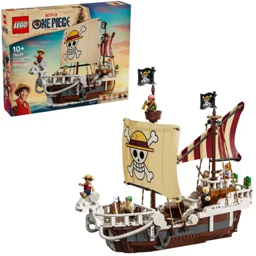 1376-Piece Lego One Piece The Going Merry Pirate Ship
