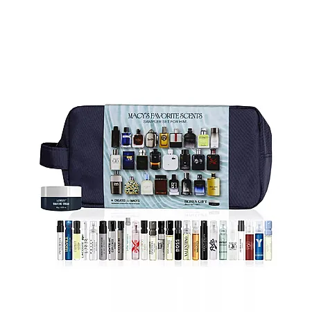 26-Pc Macy's For Him Fragrance Sampler Gift Set