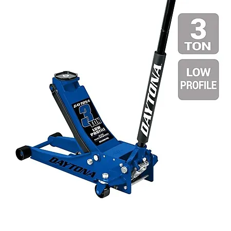 Daytona 3-Ton Low-Profile Professional Floor Jack w/ Rapid Pump