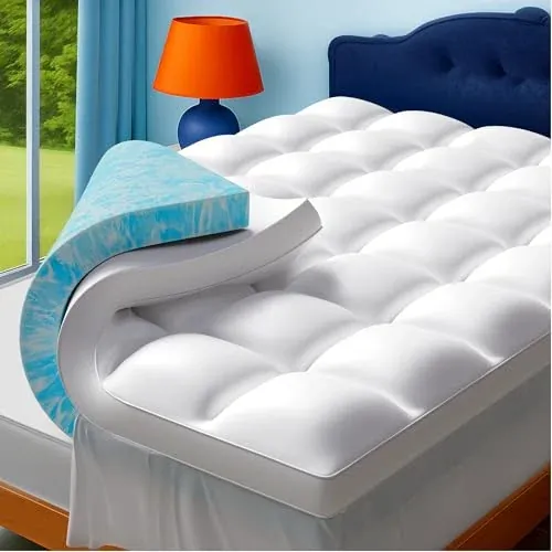 Memory Foam Mattress Topper