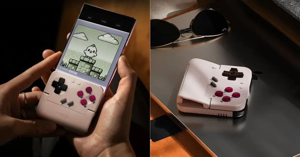 Pocket Taco mobile Bluetooth controller in white