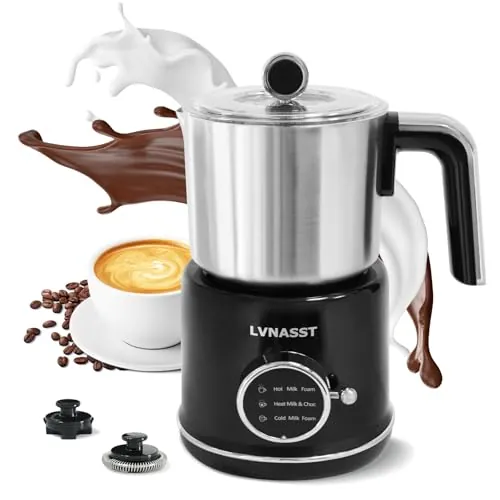 3in1 Electric Milk Steamer/Frother 12oz