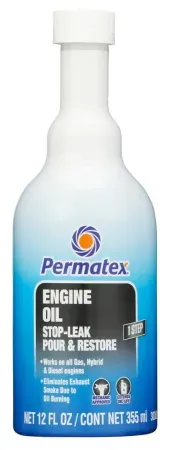 12oz Permatex Engine Oil Stop Leak Pour And Restore