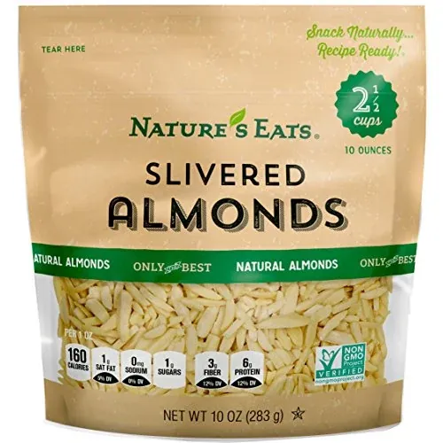 Nature's Eats Blanched Slivered Almonds 10-Oz