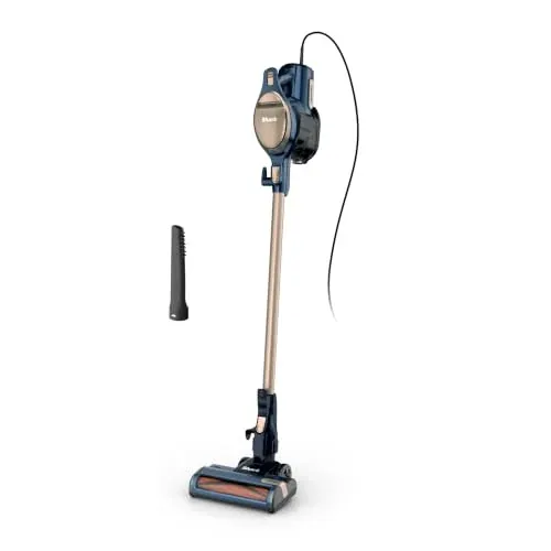 Shark Rocket Turbo Corded Stick Vacuum Self-Cleaning Navy TV301