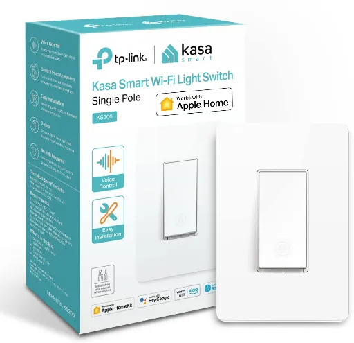 Kasa KS200 Apple HomeKit Smart Wi-Fi Light Switch