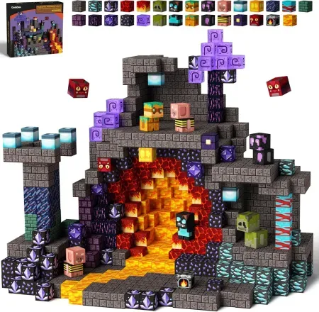100-Piece GobiDex Magnetic Building Blocks Set