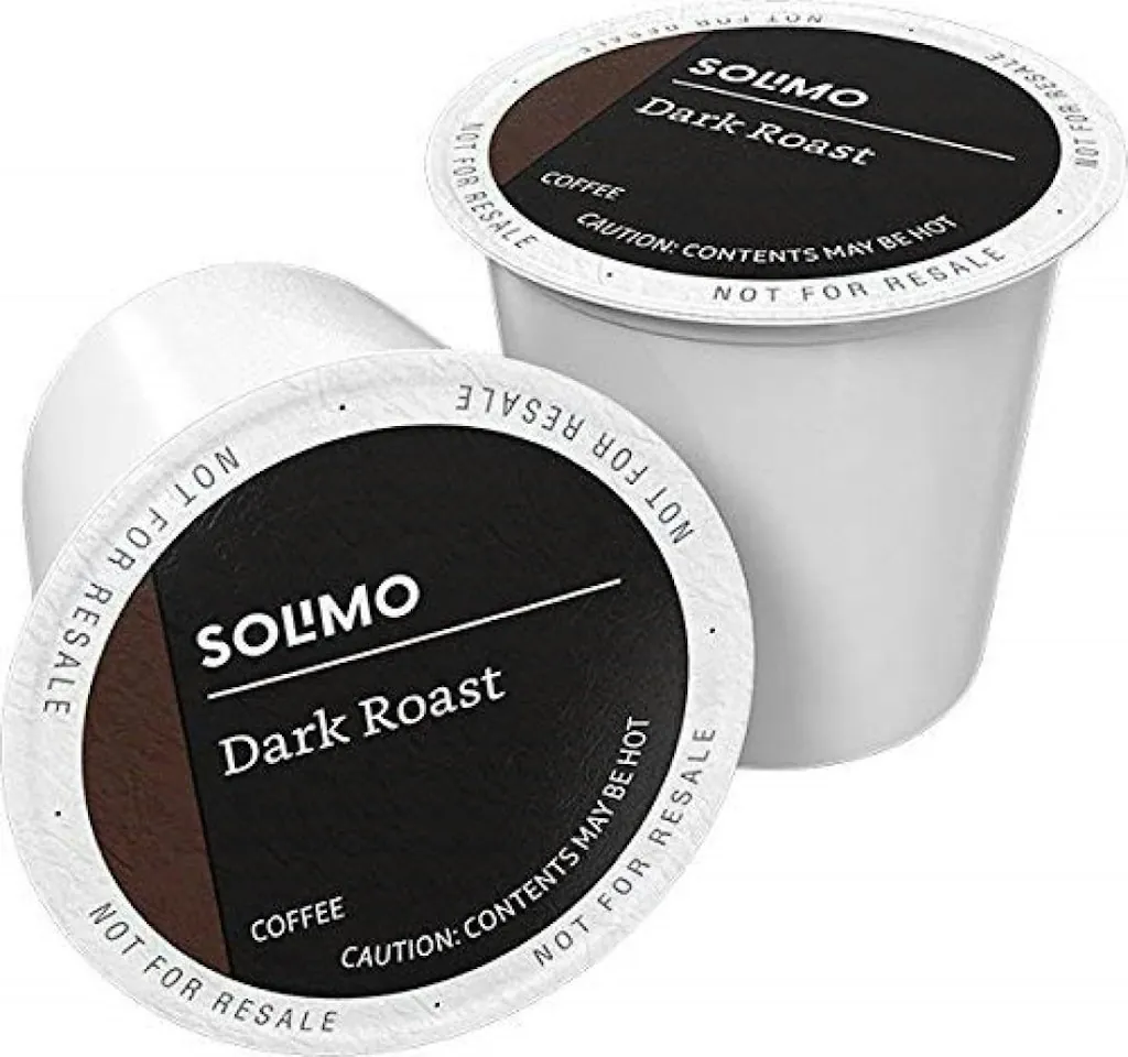Amazon Brand Solimo Coffee Pods 100-Count