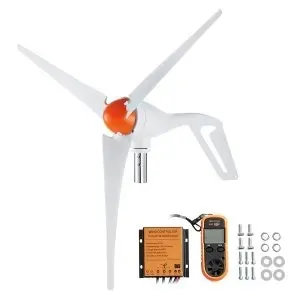 Vevor 500W 12V Wind Turbine Generator Kit w/ Anemometer