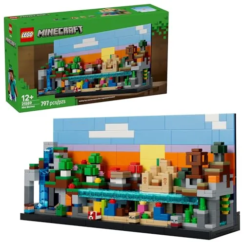 LEGO Minecraft Mini Biomes Building Set 797-Piece