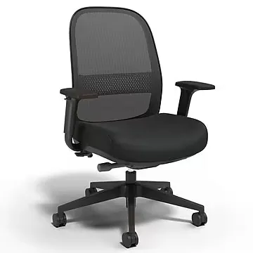 Staples Ergonomic Fabric & Mesh Swivel Task Chair