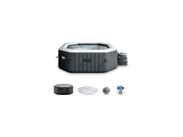 INTEX 28433EP PureSpa Bubble Deluxe Spa Set
