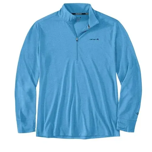 Carhartt Men's 106573 Force Sun Defender Relaxed 1/2-Zip