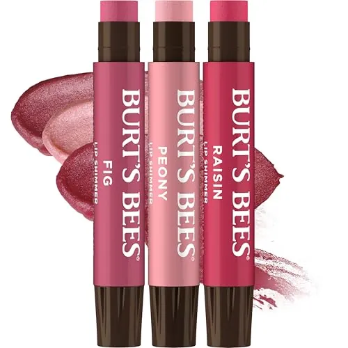 Burt’s Bees Nude Lip Shimmer 3-Count