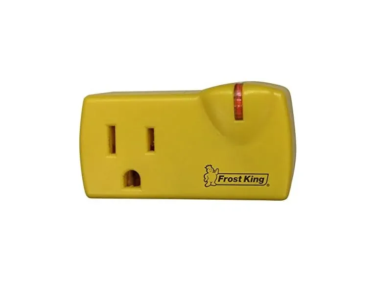 Frost King 099000 Self-Regulating Thermostat for Heat Cable Kits, Black