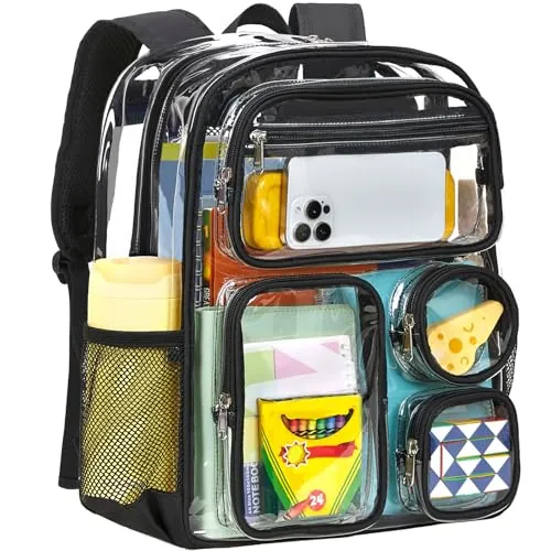 Vorspack Clear Backpack for School