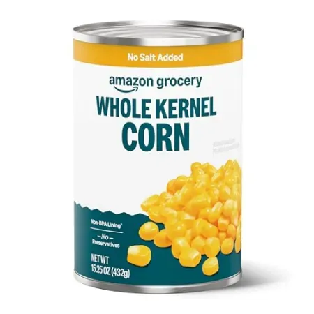Amazon Grocery Canned Whole Kernel Corn (15.25 Oz)