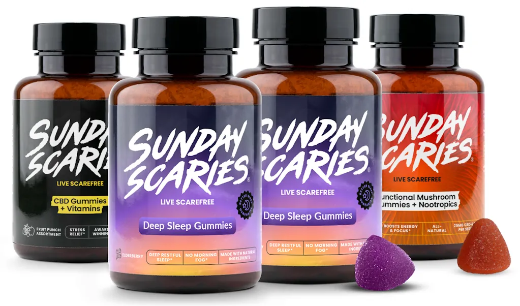 Sunday Scaries Mushroom Sleep Gummies Bundle