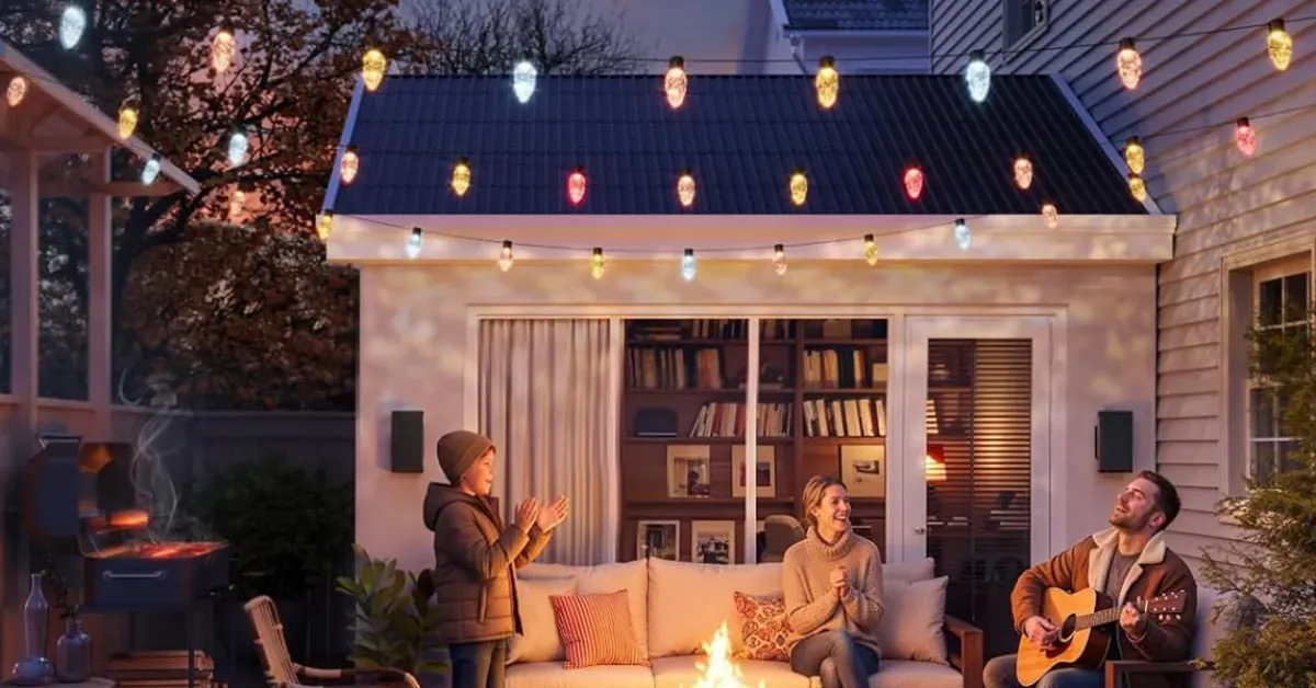 C9 Christmas String Lights with Matter