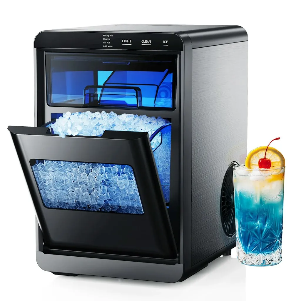 Simzlife 44 lb. Daily Nugget Ice Maker Countertop