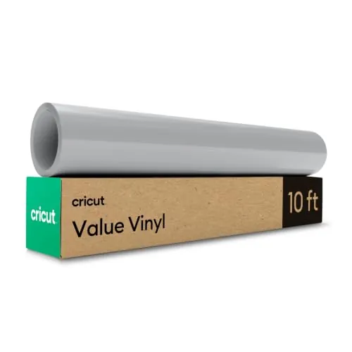Cricut Value Permanent Vinyl 10′ – Gray
